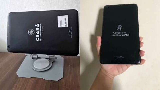 Tablets entregues a alunos da rede estadual são anunciados por até R$ 270