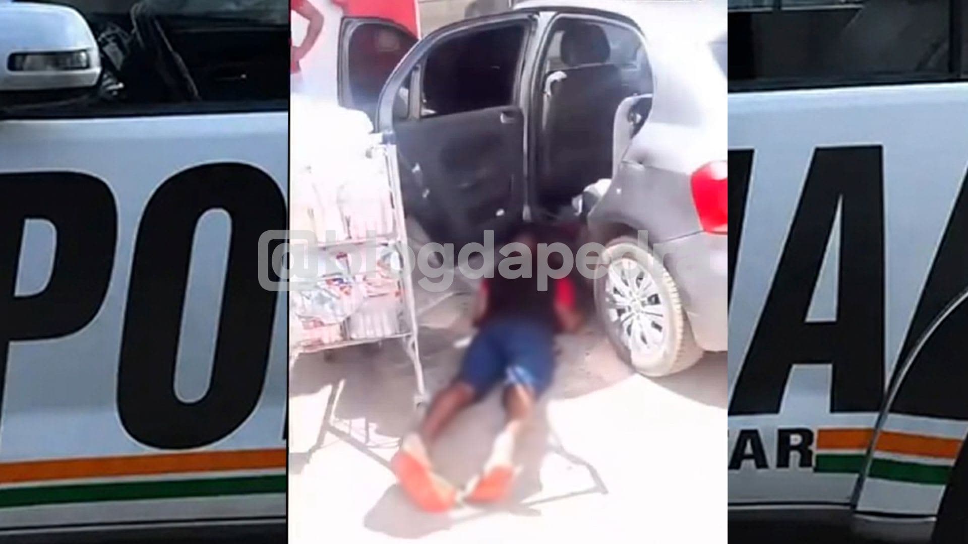 Homem é morto a tiros em estacionamento de supermercado em Missão Velha