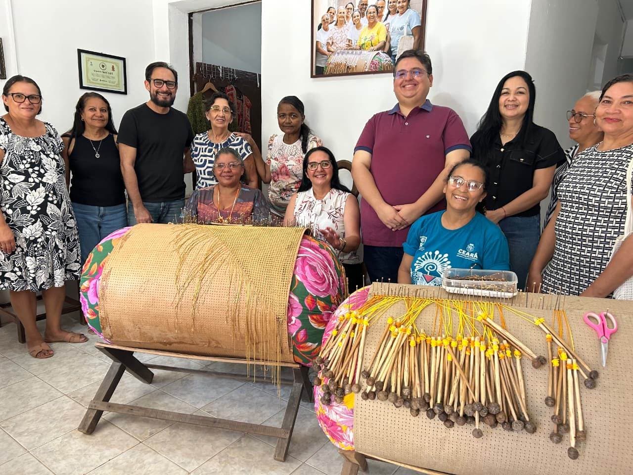 Renda de bilro de Santana do Cariri será destaque em Paris
