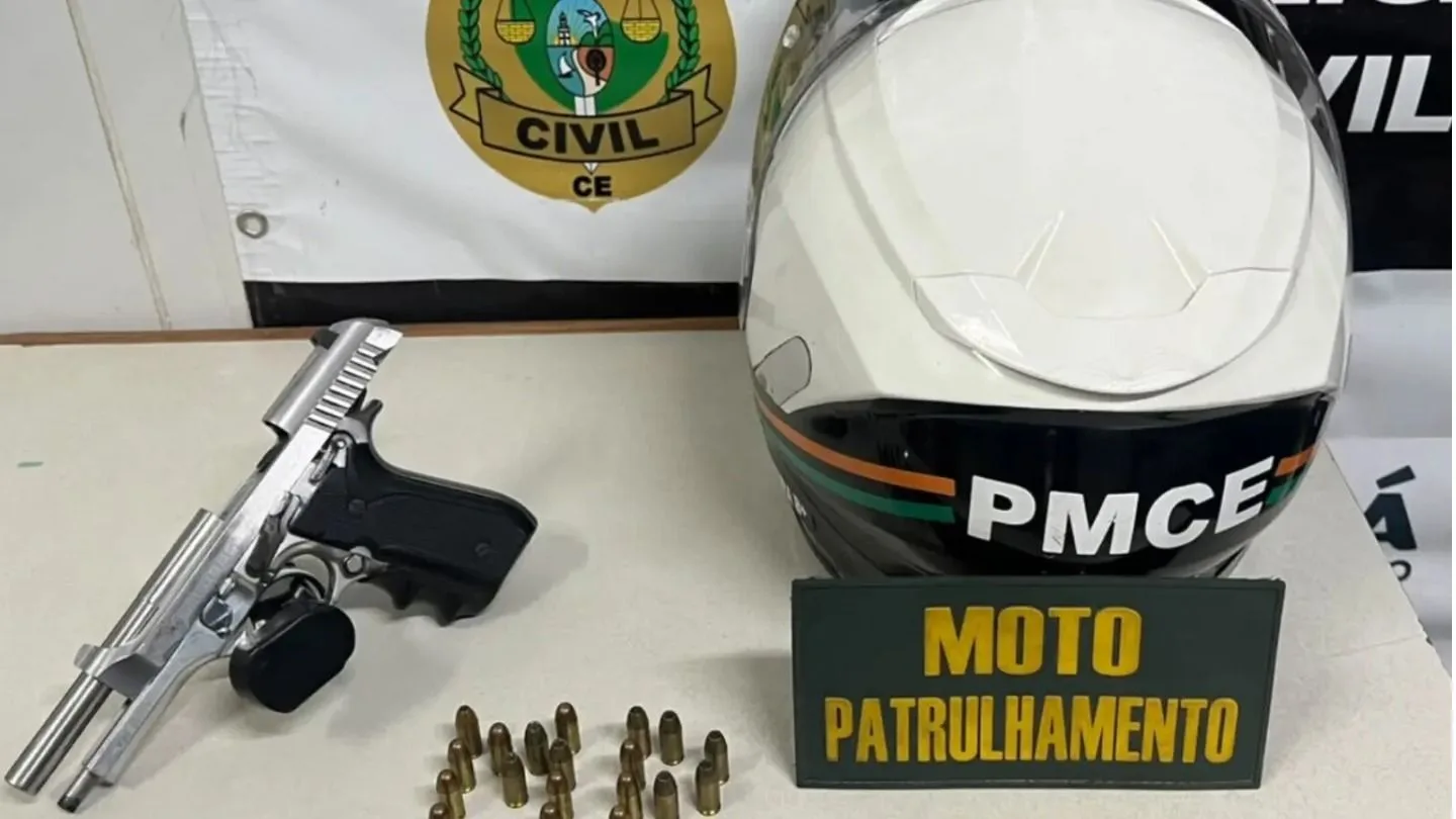Homem é preso com arma de fogo em Juazeiro do Norte