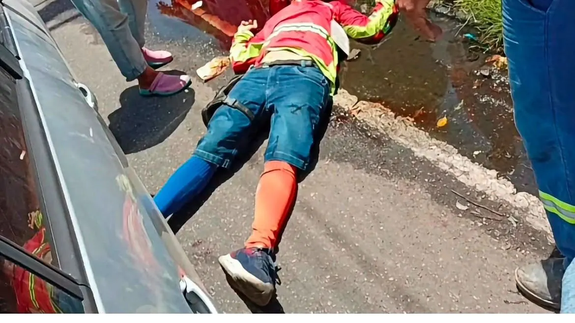 Vendedor de morangos é baleado durante ataque em frente ao SENAI