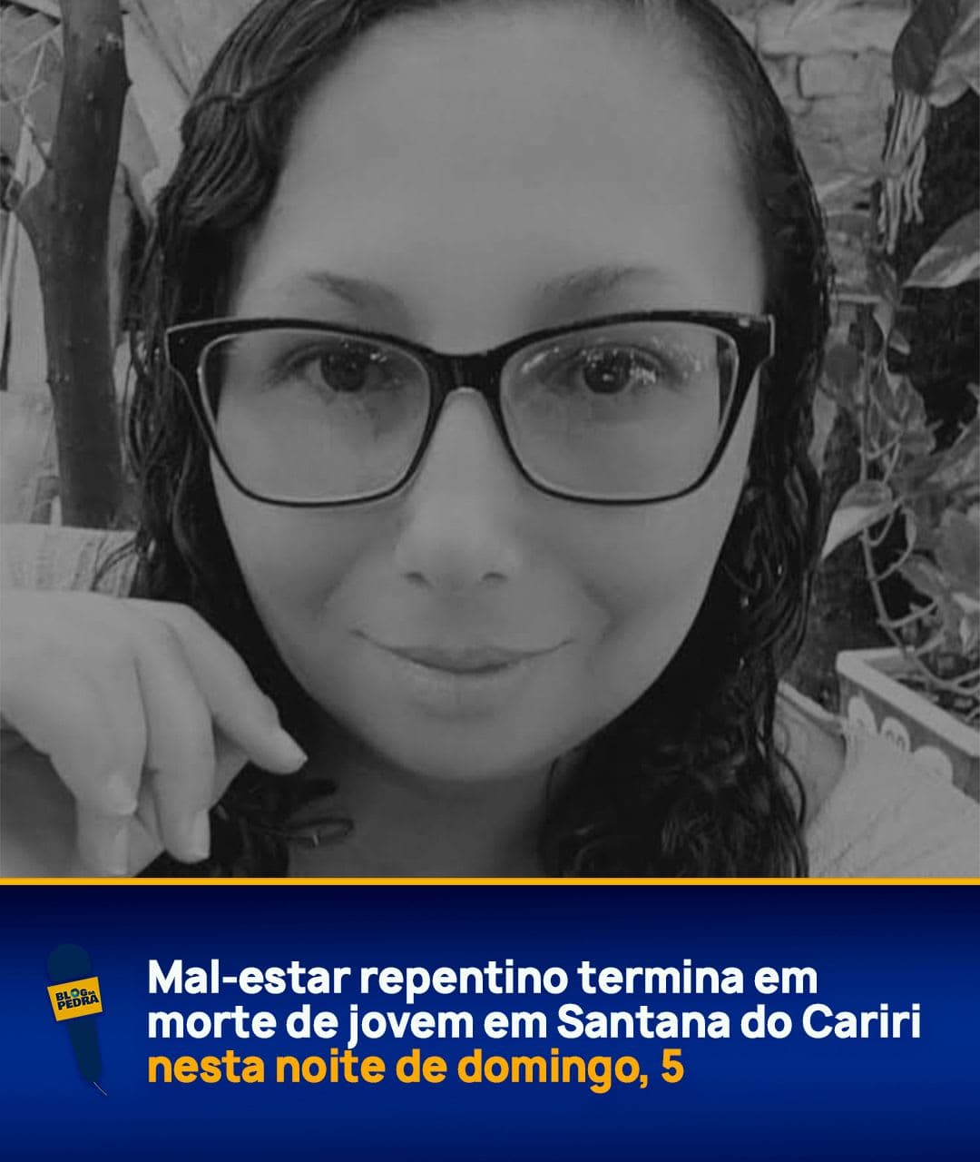 Mal-estar repentino termina em morte de jovem em Santana do Cariri nesta noite de domingo, 5