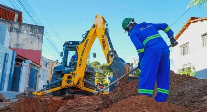 Obras de esgotamento sanitário levam intervenções a 18 vias do Crato nesta semana