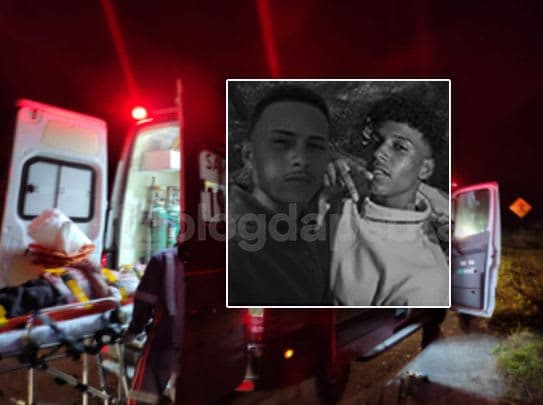 Dois jovens morrem em grave acidente na CE-166 entre Nova Olinda e Santana do Cariri