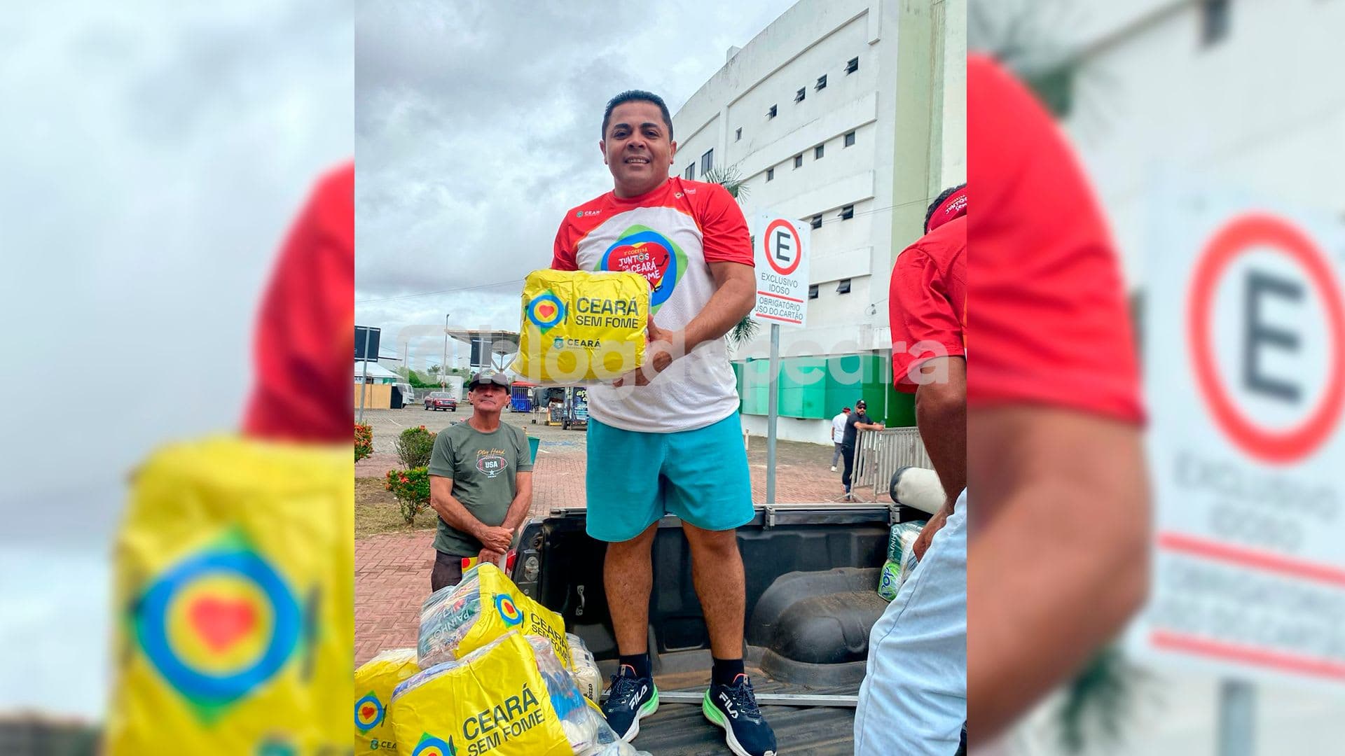 Santana do Cariri recebe mais 1 tonelada de cestas básicas através do Programa Ceará Sem Fome