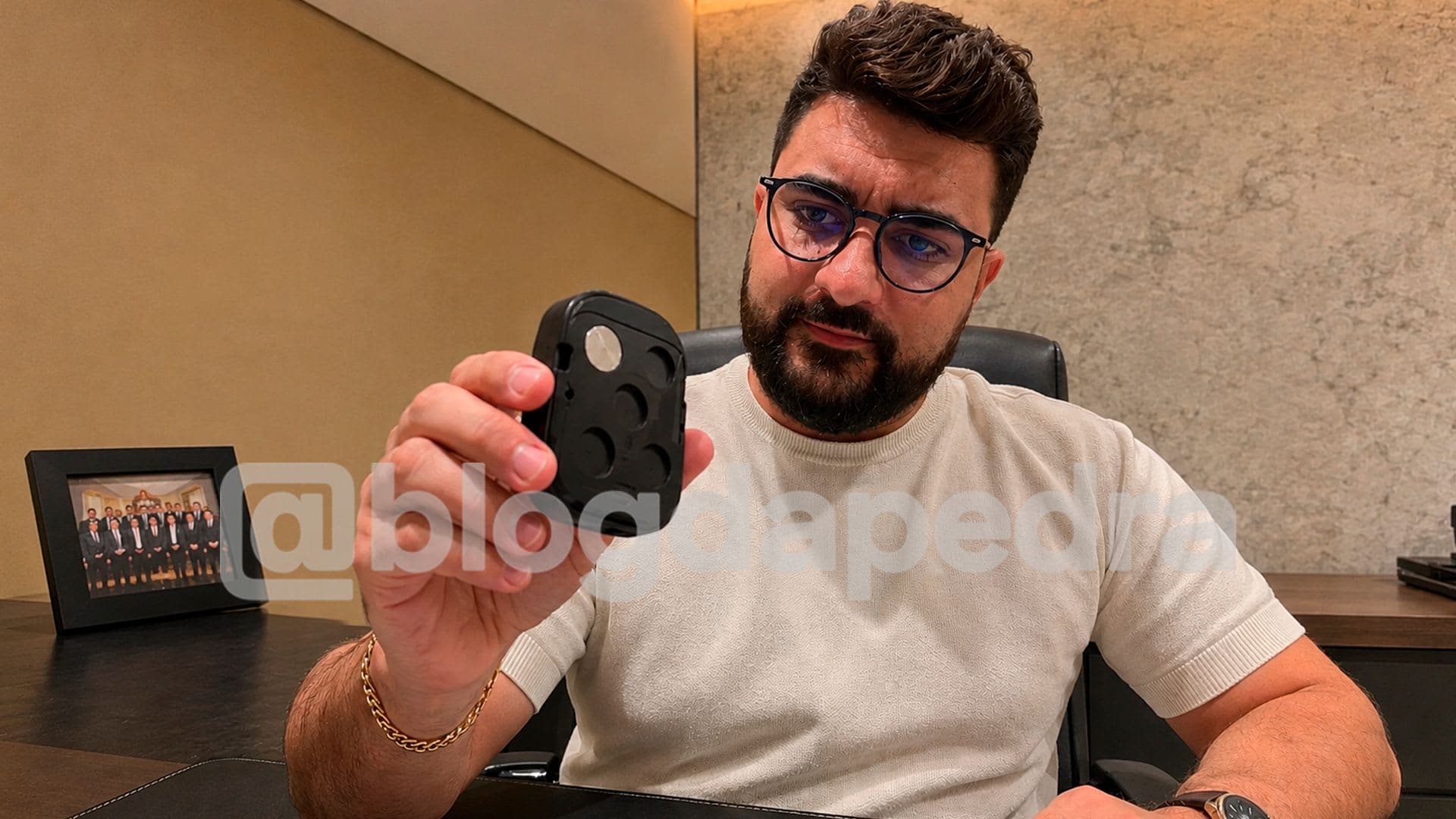 Vereador Lukão diz ter 99% de certeza que dispositivo encontrado em seu carro tem motivação política