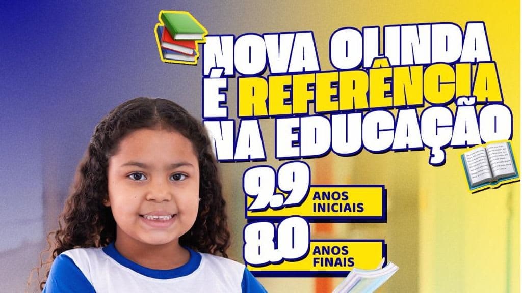 Nova Olinda conquista 2º lugar no Brasil e no Ceará no IDEB e faz história na educação