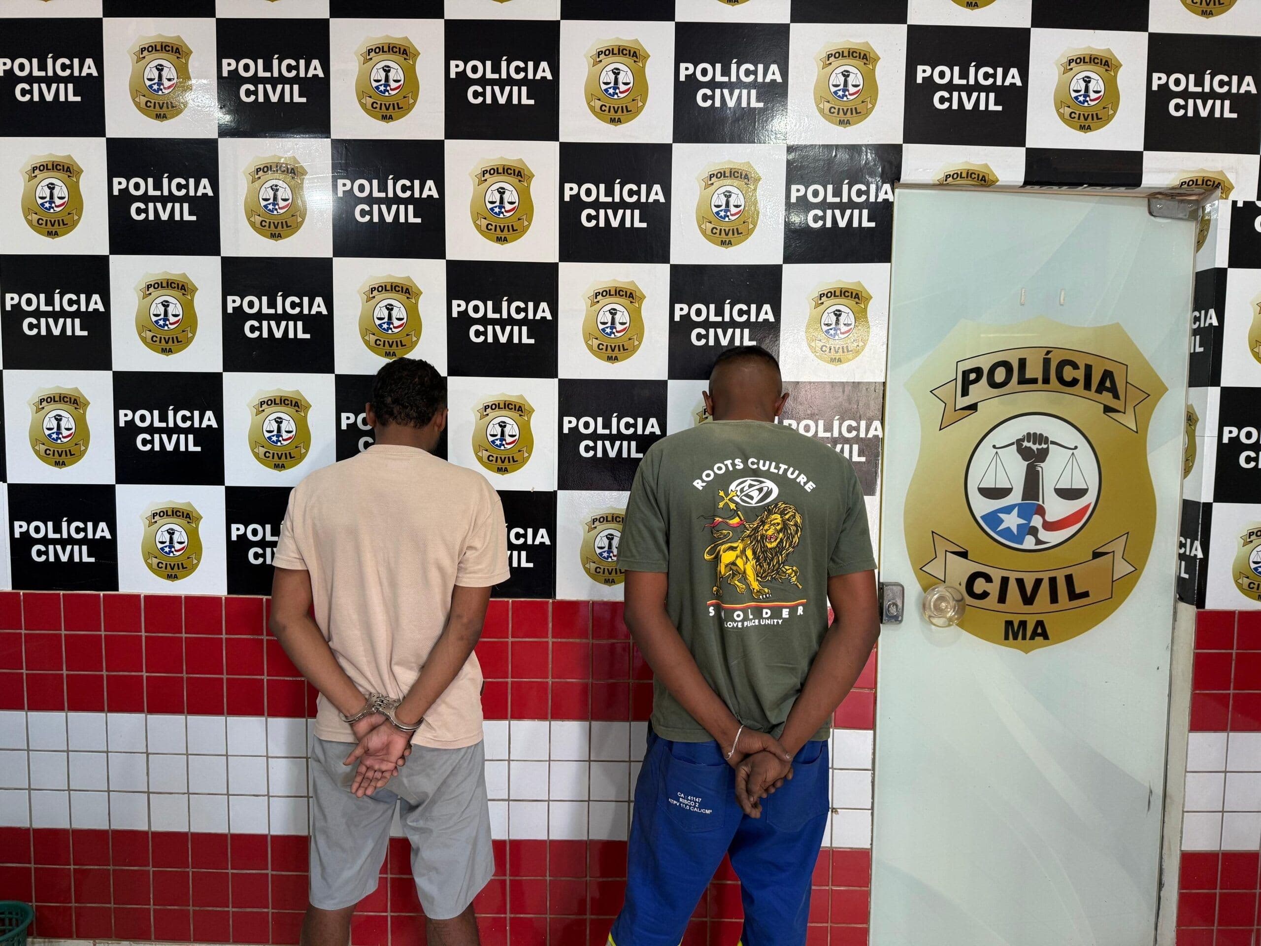Dois suspeitos de ataque a tiros são presos em Balsas