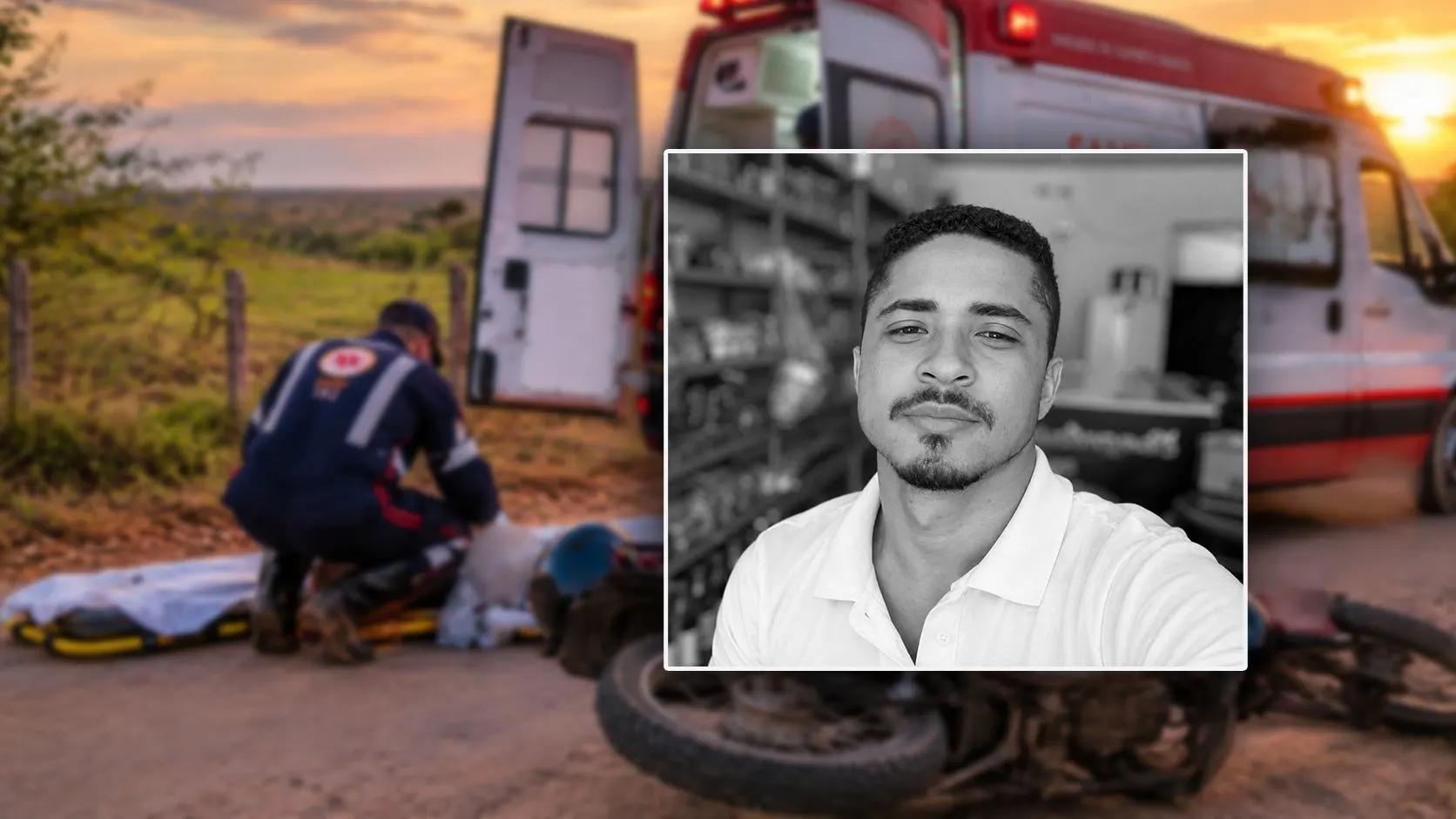 Jovem morre após acidente de moto em Santana do Cariri