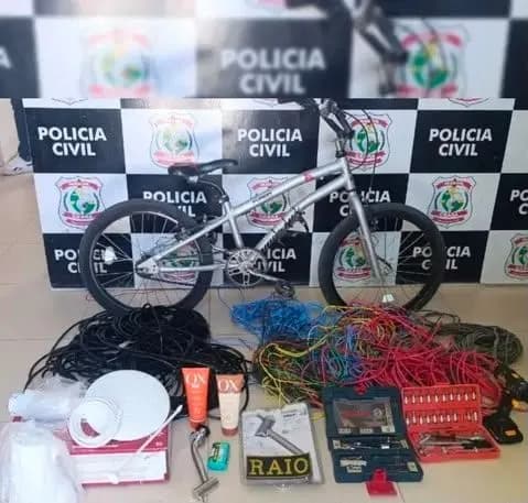 Suspeito é detido com objetos furtados em Brejo Santo