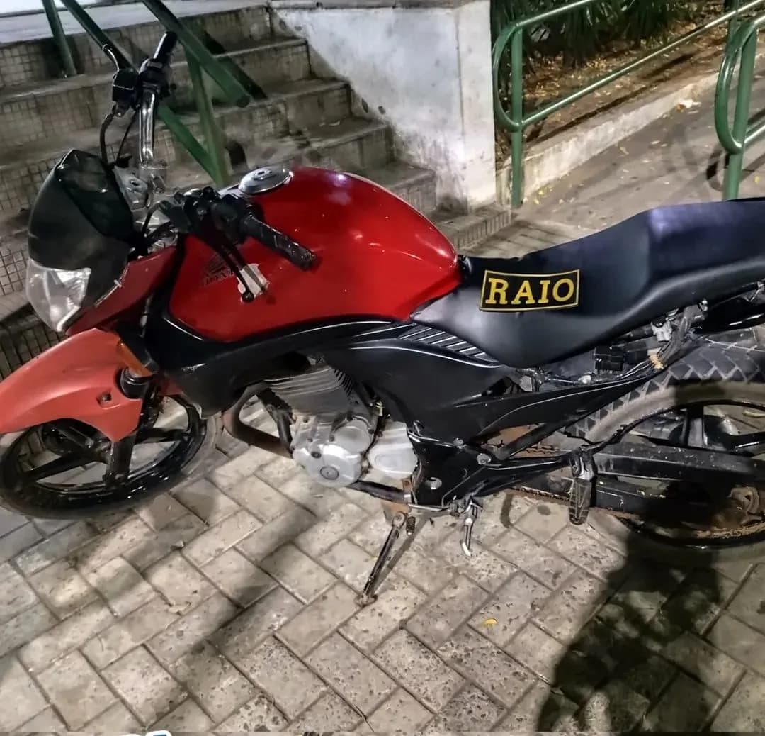 RAIO apreende moto com sinais de adulteração em Barbalha