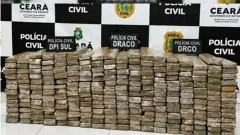 Homem é preso com mais de 205 kg de maconha na BR-116, em Penaforte